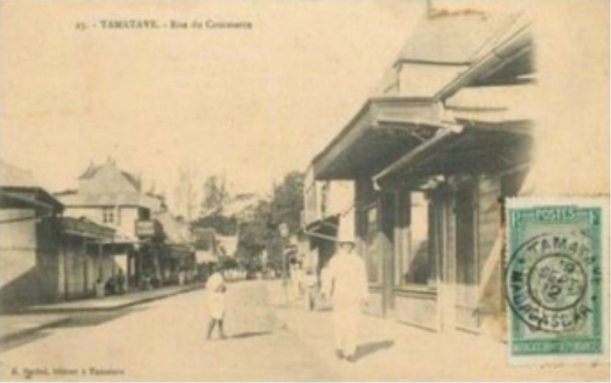 TAMATAVE - Rua do Comércio.
